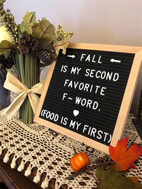 fall board sayings